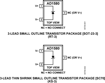 AD1580BRT的內(nèi)部電路圖解